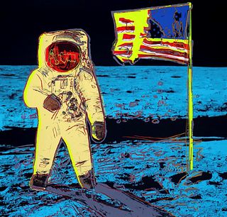 Andy Warhol- Silk Screen "The Moonwalk 11.404"