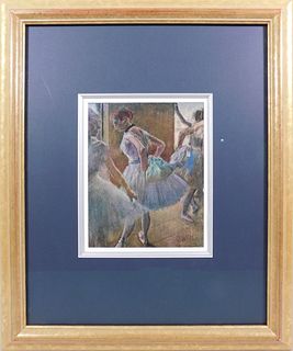 Edgar Degas: Dancers in the Wings…
