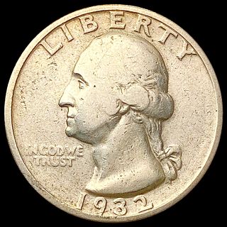 1932-S Washington Silver Quarter LIGHTLY CIRCULATE