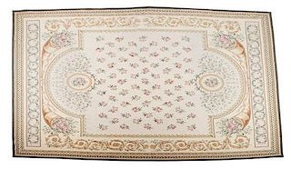 An Aubusson Tapestry Style Rug 15 feet x 11 feet 9 inches.
