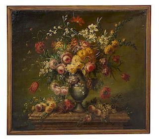 Artist Unknown, (Continental, 19th Century), Floral Still Life