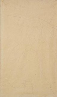 Amedeo Modigliani, (Italian, 1884-1920), The Absinthe Drinker