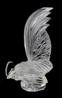LALIQUE FRANCE ROOSTER