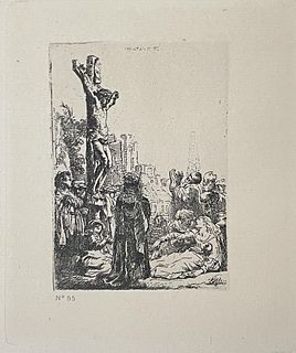 Rembrandt van Rijn - Jesus En Croix
