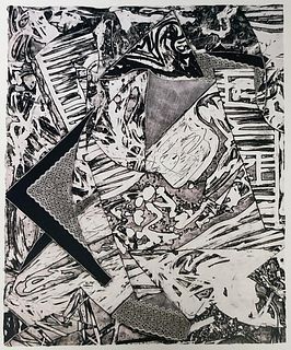 Frank Stella (After) - Swan Engraving III