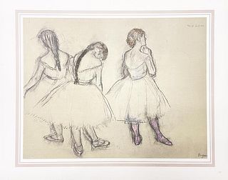 Edgar Degas (After) - Three Dancers