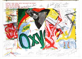James Rosenquist - Untitled from "One Cent Life"
