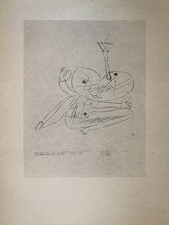 Paul Klee - Blowing Out a Candle (After)