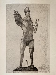 Paul Klee - The Hero with the Wing (After)