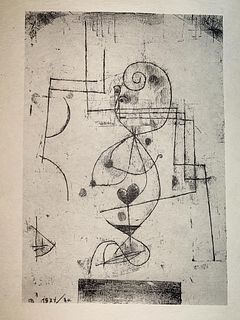 Paul Klee - Queen of Hearts