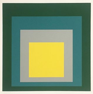 Josef Albers - Homage to the Square (Park) 1967