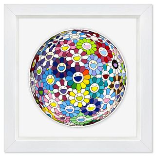 Takashi Murakami, "Gargantua on Your Palm" Framed Limited Edition Plate with Letter of Authenticity.