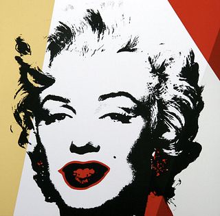 Andy Warhol- Silk Screen "Golden Marilyn 11.37"
