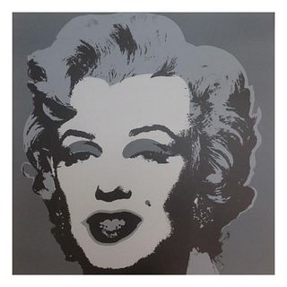 Andy Warhol "Marilyn 11.24" Silk Screen Print from Sunday B Morning.