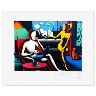 Mark Kostabi, "The Keys to Success" Limited Edition 3D Construction, Numbered and Hand Signed with Letter of Authenticity.