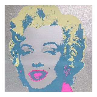 Andy Warhol "Diamond Dust Marilyn" Limited Edition Silk Screen Print from Sunday B Morning.