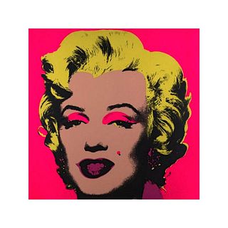 Andy Warhol "Marilyn 11.31" Silk Screen Print from Sunday B Morning.
