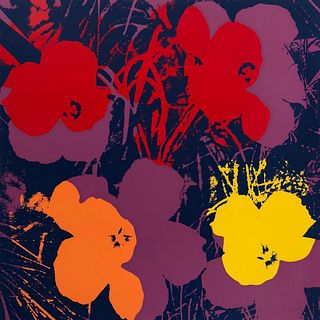 Andy Warhol- Silk Screen "Flowers 11.66"