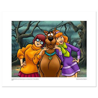 Scooby Adored Numbered Limited Edition Giclee from Hanna-Barbera with Certificate of Authenticity.
