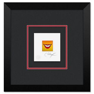 Peter Max, "Smile" Framed Limited Edition Lithograph, Numbered and Hand Signed with Certificate of Authenticity.