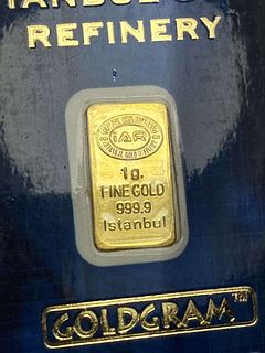 IGR 1 Gram .9999 Gold Bar