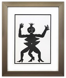 Alexander Calder- Lithograph "DLM212 - MAMA CITRON"