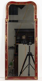 COLONIAL WILLIAMSBURG REPRODUCTION CHINOISERIE LOOKING GLASS / MIRROR