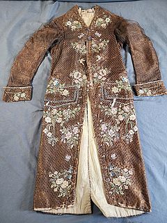 Antique Late 18th Century Mens Frock Coat