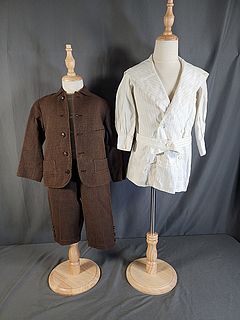 Antique Boys Wool Suit and Sailor Shirt