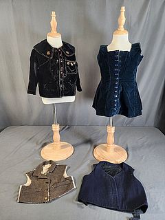 Group of Antique Victorian Childrens Clothing 