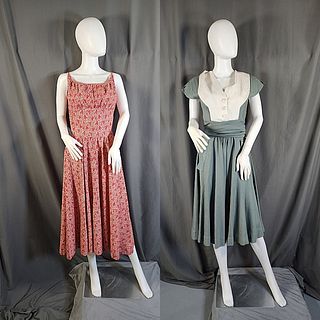 2 Vintage Ladies Dresses