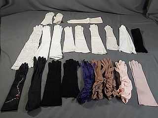 21 Pairs of Vintage Gloves