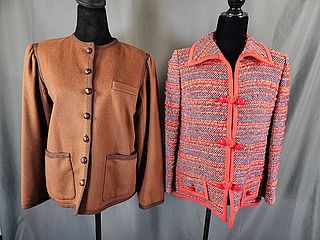 2 Vintage Ladies Jackets - Saint Laurent and more