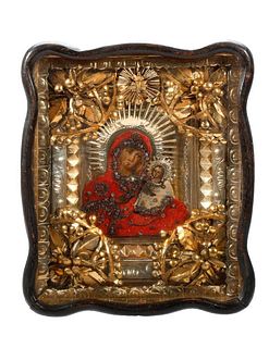 An Icon of the Theotokos, in Kiot.