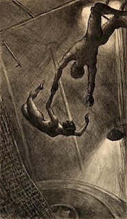 JOHN STEUART CURRY (1897-1946) PENCIL SIGNED LITHOGRAPH