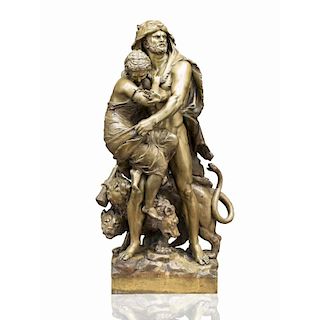 Ernest Rancoulet Bronze Sculpture