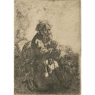 Rembrandt Van Rijn Etching