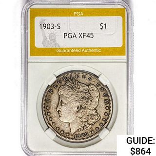 1903-S Morgan Silver Dollar PGA XF45 