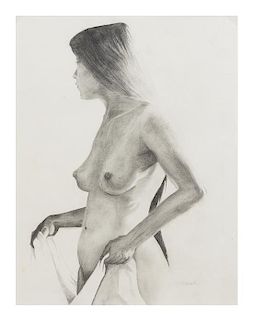 Steven Assael, (American, b. 1957), Untitled (Female Nude)