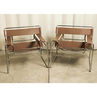 Two Marcel Breuer / Knoll "Wassily" Chairs