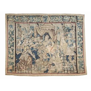18th c. Flemish Baroque Tapestry