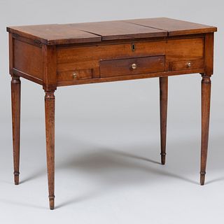 Directoire Provincial Fruitwood Dressing Table
