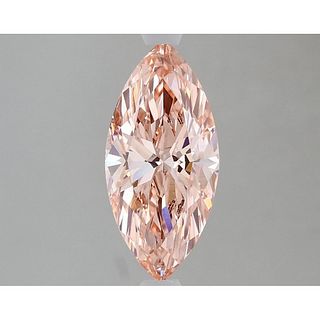 1.50 ct, Vivid Pink/VS1, Marquise cut IGI Graded Lab Grown Diamond