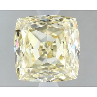 1.46 ct, Yellow/VS1, Cushion cut IGI Graded Lab Grown Diamond