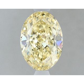 1.05 ct, Int. Yellow/VS1, Oval cut IGI Graded Lab Grown Diamond