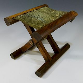 CHINESE ANTIQUE HUANGHUALI FOLDING CHAIR - 19TH CENTURY