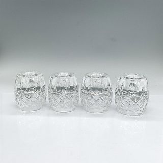4pc Waterford Crystal Candlesticks, Lismore