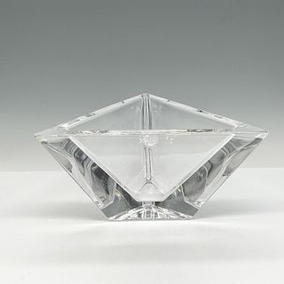 Orrefors Crystal Triangle Bowl