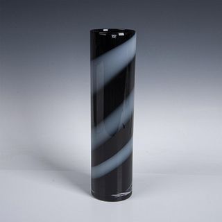 Kosta Boda by Anna Ehrner Glass Vase, Twist