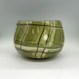 Kosta Boda Glass Bowl, Sage Green